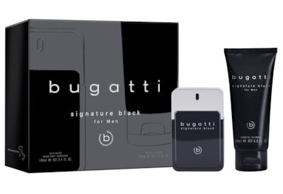 Bugatti Signature Black For Men Gift Set 100ml (40252)