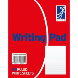 Silvine Style Duke Rules Writing Pad (STA40WP)