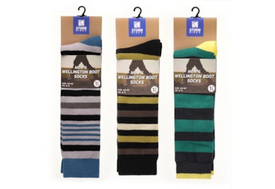 Mens Design Wellington Boot Socks (SK1162)