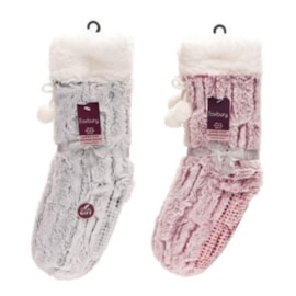 Ladies Furry Loung Socks (SK1254)