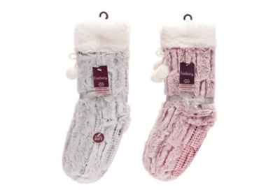 Ladies Furry Loung Socks (SK1254)