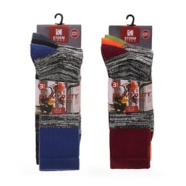 Rjm Mens 3pk Heavy Duty High Performance Work Socks (SK1284)