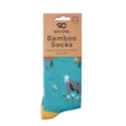 Eco Chic Blue Sheep Realism Bamboo Socks 4-8 (SK81BU)