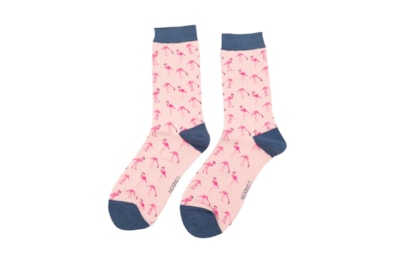 Wild Flamingo Socks Dusky Pink (SKS298DUSKYPINK)