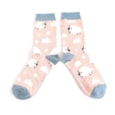 Miss Sparrow Sleepy Sheep Socks Dusky Pink (SKS454DUSKYPINK)