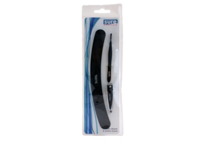 Black Tweezer/clipper/banana Set (SM06885)