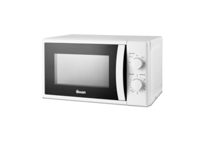 Swan 20l 700w Manual Microwave White 20l (SM4420WHT)