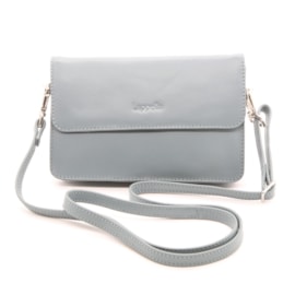 Lapella Sofia Leather Crossbody Bag Smoke Grey (140-26SMOKEGREY)