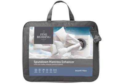 Fine Bedding Company Spundown Mattress Enhancer Single (P1MEFNSDGRSS)