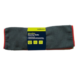 Sakura Microfibre Cleaning Cloths 6s (SS5281)