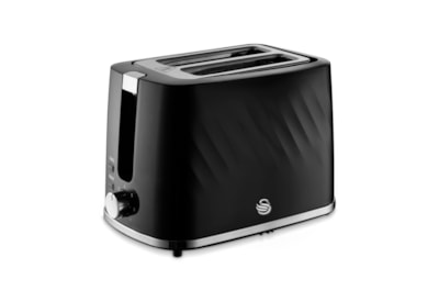 Swan Windsor 2 Slice Toaster Black (ST14071BLK)