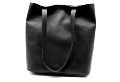 Lapella Susie Leather Shopper Bag (BLACK)