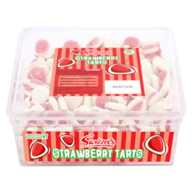 Swizzels Matlow Strawberry Tarts Sweet Tub (91560)