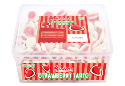 Swizzels Matlow Strawberry Tarts Sweet Tub (91560)