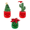 Keeleco Christmas Plant Bobballs Assorted 12cm (SX3552)