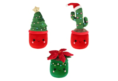 Keeleco Christmas Plant Bobballs Assorted 12cm (SX3552)