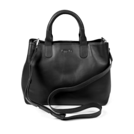 Lapella Thea Classic Leather Tote Bag Black (113-1BLACK)