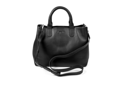 Lapella Thea Classic Leather Tote Bag Black (113-1BLACK)