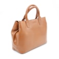 Lapella Thea Classic Leather Tote Bag Tan (113-3TAN)