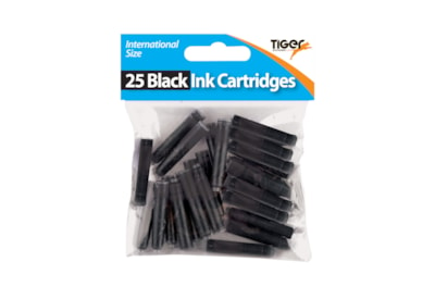 Tiger 25 Black Cartridges (301105)