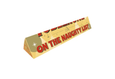 Toblerone Bar w On The Naughty List Sleeve (TOB508)