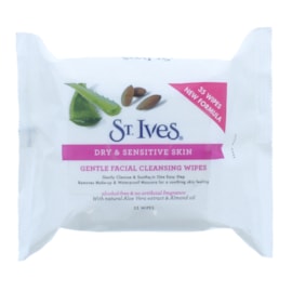 St Ives Gentle Face Wipes 35's (TOSTI122)