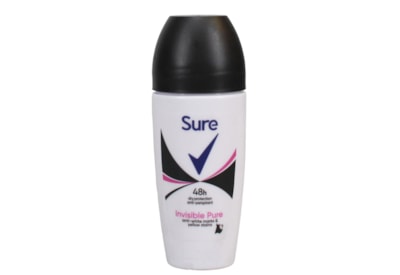 Sure Roll On Invisible Pure 50ml (TOSUR254)