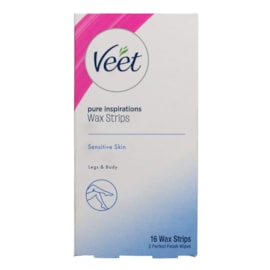 Veet Sensitive Skin Wax Strips Body (TOVEE152)