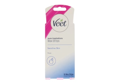 Veet Sensitive Skin Wax Strips Face (TOVEE153)