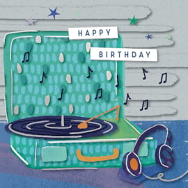 Zaffer Birthday Tunes Birthday Card (TP0106JW)