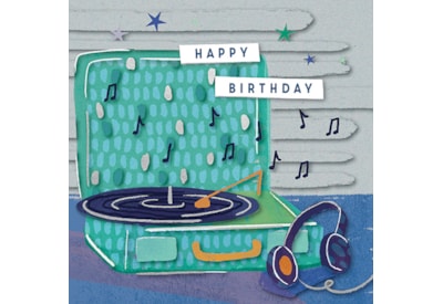 Zaffer Birthday Tunes Birthday Card (TP0106JW)