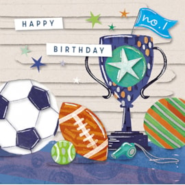 Zaffer Trophy No.1 Birthday Card (TP0107JW)