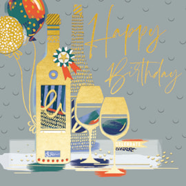 Ling Birthday Bottle Birthday Card (TP0163JW)