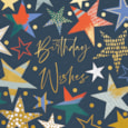 Ling Birthday Stars Birthday Card (TP0164JW)