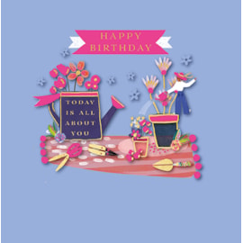 Ling Party Time Birthday Card (TP0170KW)