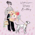 Ling Afternoon Stroll Birthday Card (TP0179KW)