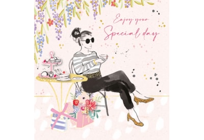 Ling Tea And Cake Birthday Card (TP0181KW)