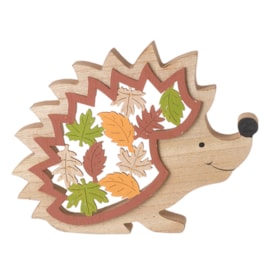 Heaven Sends Wooden Hedgehog w Cut Out (TPQ156)