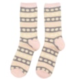 Miss Sparrow Fluffy Circles Socks Pink (TSW001PINK)