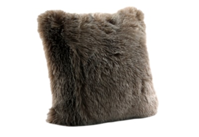 Sifcon Faux Grey Fur Cushion 45x45 (TX1319)