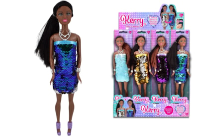 Kandy 2 In 1 Sequin Dress Doll (TY0840)