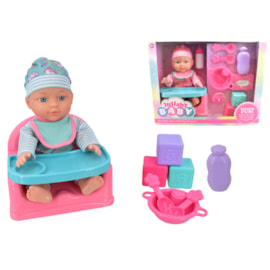 Baby Doll Feeding Chair & Bottle 11" (TY2152)