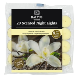 Baltus 8hr Nightlights Vanilla & Sandalwood 20s (PES020-20VS)