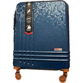 Victoria Station 8w Suitcase Blue 20" (VS-1002-BLUE20")