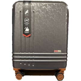 Victoria Station 8w Suitcase Dk Grey 24" (VS-1002-DKGREY24")