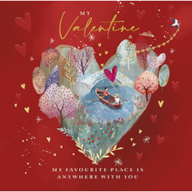 Ling Lovely Day Valentines Day Card (VIIB0012)