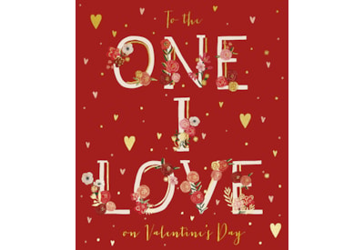 Ling One I Love Valentines Day Card (VJJB0001)