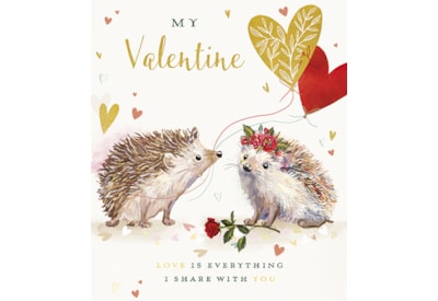 Ling One I Love Hedgehog Valentines Day Card (VJJB0011)