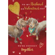 Ling Husband Valentines Day Card (VJJB0041)