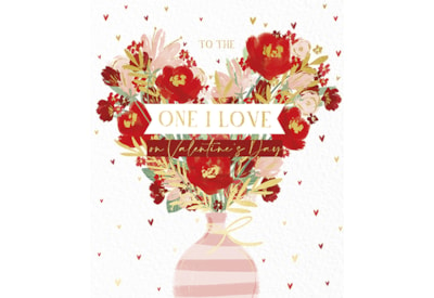 Ling One I Love Bouquet Valentines Day Card (VKKB0004)